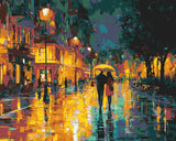 Paint by Numbers Rainy Day in the City