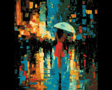 Painting by Numbers People Woman with Parasol