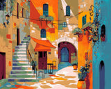 Paint by Numbers Old Town Café