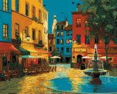 Painting by Numbers Old Town View