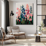 Grind nach Zahlen Wiesenblumen