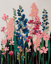 Grind nach Zahlen Wiesenblumen