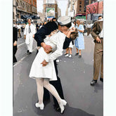 Malen nach Zahlen LiebesPaar schwarz weiss