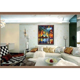 Malen nach Zahlen Bilder Illuminierter Brunnen