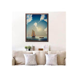 Malen nach Zahlen Meer Segelboot