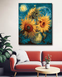 Grind after my master Van Gogh's sonnenblumen