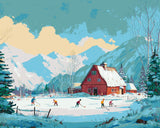 Malen nach Zahlen Eishockey