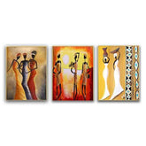 Malen nach Zahlen Afrika 3 Frauen Dekoration