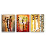 Malen nach Zahlen Afrika 3 Frauen Dekoration