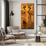 Painting by Numbers Africa Women at Work Modern Art