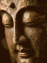 Grind after Zahlen Schlafender Buddha Tradition Gold