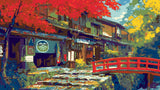 Painting by Numbers Japan Tradition Village