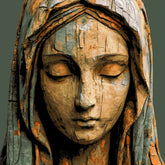 Malen nach Zahlen Kunst Marienbild