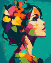 Painting by Numbers Modern Art Woman Nude