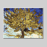 Malen-nach-Zahlen-Abstrakter Baum