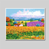 Malen-nach-Zahlen-Felder Landwirtschaft