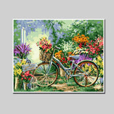 Malen-nach-Zahlen-Fahrrad