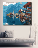 Paint by Numbers Place at the Mountain Lake