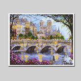 Malen-nach-Zahlen-Notre Dame Frankreich
