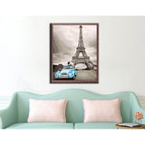 Malen nach Zahlen eiffelturm und 2cv