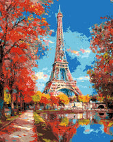 Paint by Numbers Eiffel Tower Paris