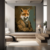 Malen nach Zahlen Lustige Tiere Fuchs mit Sakko MNZ-ML-107