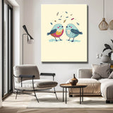 Paint by Numbers for Adults Bird Love