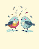 Paint by Numbers for Adults Bird Love