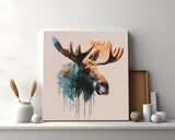 Painting by Numbers for Adults Animals Moose