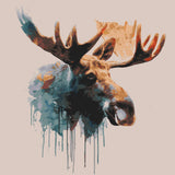 Painting by Numbers for Adults Animals Moose