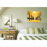 Malen nach Zahlen Bilder Herbstallee