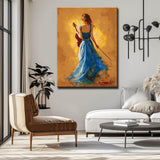 Malen nach Zahlen für Erwachsene Geigenspielerin