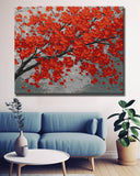 Grind after zahlen blumen mohnblumenstrauss