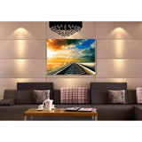 Malen nach Zahlen Bilder Bahngleise