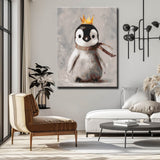 Grind after a day for children's smaller Penguin