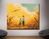 Malen nach Zahlen für Erwachsene LiebesPaar umschlungen