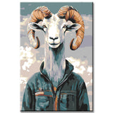 Malen nach Zahlen Widder