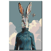 Malen nach Zahlen Hase Tiere