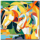 Malen nach Zahlen Moderne Kunst