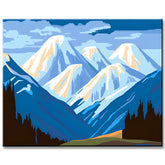Grinding to Counting Mountains