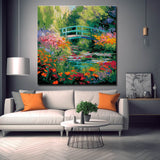 Painting by Numbers Landscape Bridge Lake