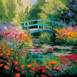 Painting by Numbers Landscape Bridge Lake