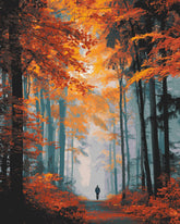 Paint by Numbers Autumn Alley