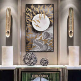 Malen nach Zahlen Goldener Vogelschwarm