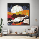 Malen nach Zahlen fremde Welt