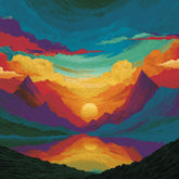 Malen nach Zahlen Nebelschleier