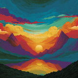 Malen nach Zahlen Nebelschleier