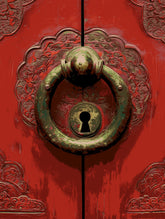 Painting by Numbers Door Lock China