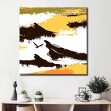 Malen nach Zahlen Golden Klecks