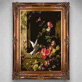 Malen nach Zahlen Tauben Rosen